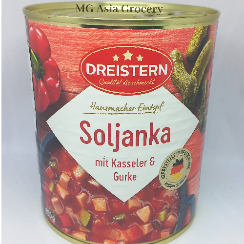 Dreistern Soljanka mit Kasseler und Gurke 800g