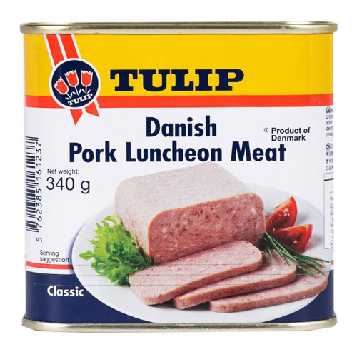 Tulip Pork Luncheon Meat 340g.