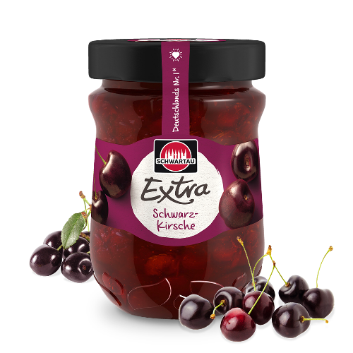 Schwartau Extra Schwarzkirsche 340gr