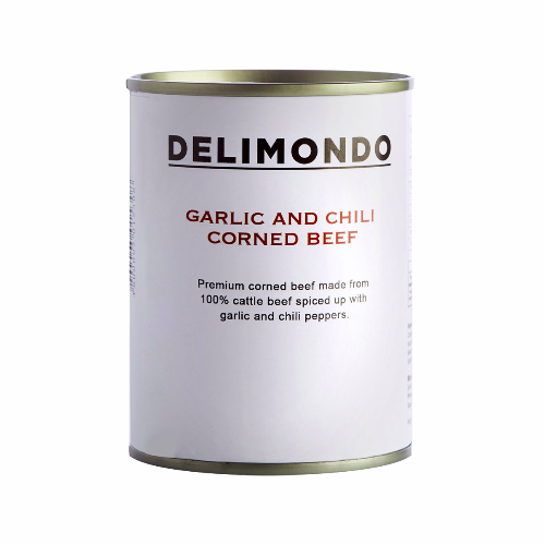 Delimondo Garlic & Chilli Corned Beef 380g