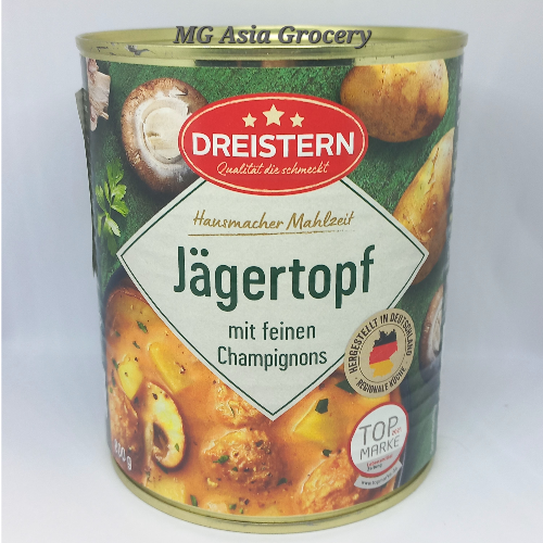 Dreistern Jägertopf mit feinen Champignons 800gr