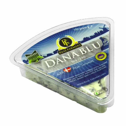 Real Farmers Danish blue Cheese Danablu 100g