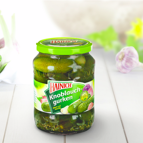 Hainich Knoblauchgurken 670gr