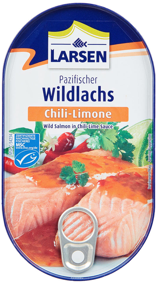 Larsen Wildlachs Chili-Limone 200gr
