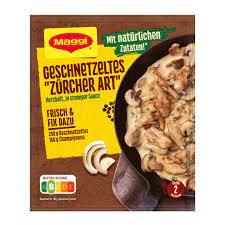 Maggi Fix für Geschnetzeltes "Zürcher Art"