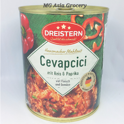 Dreistern Cevapcici mit Reis & Paprika 800gr