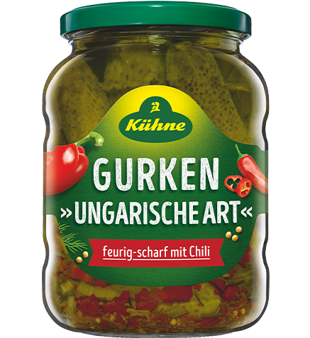 Kühne Ungarische Art feurig-scharf mit chili 720ml