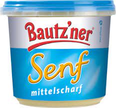 Bautzner Senf mittelscharf 200ml