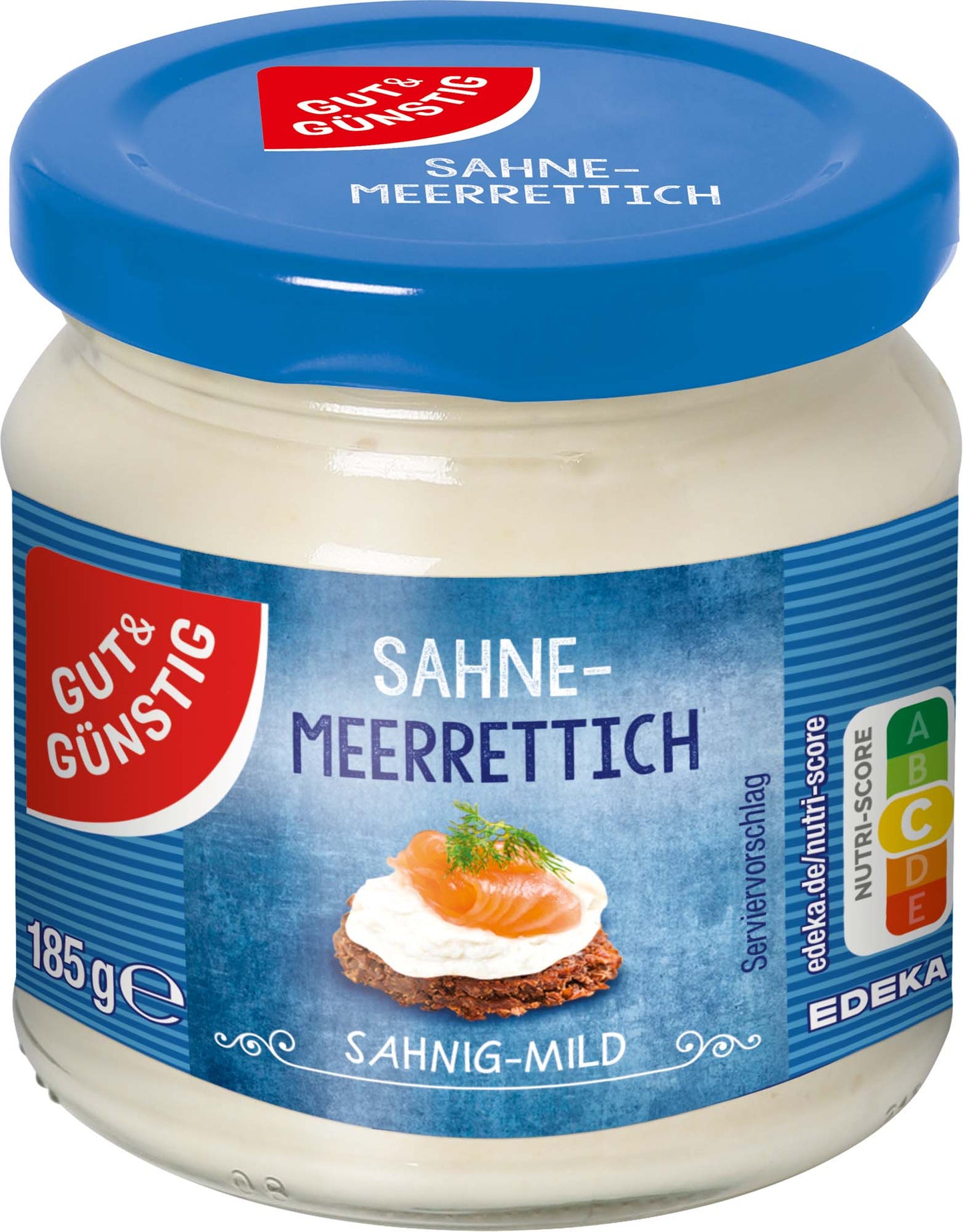 GUT&GÜNSTIG Sahnemeerrettich 185g