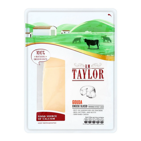 B.M Taylor Gouda Sliced 150gr
