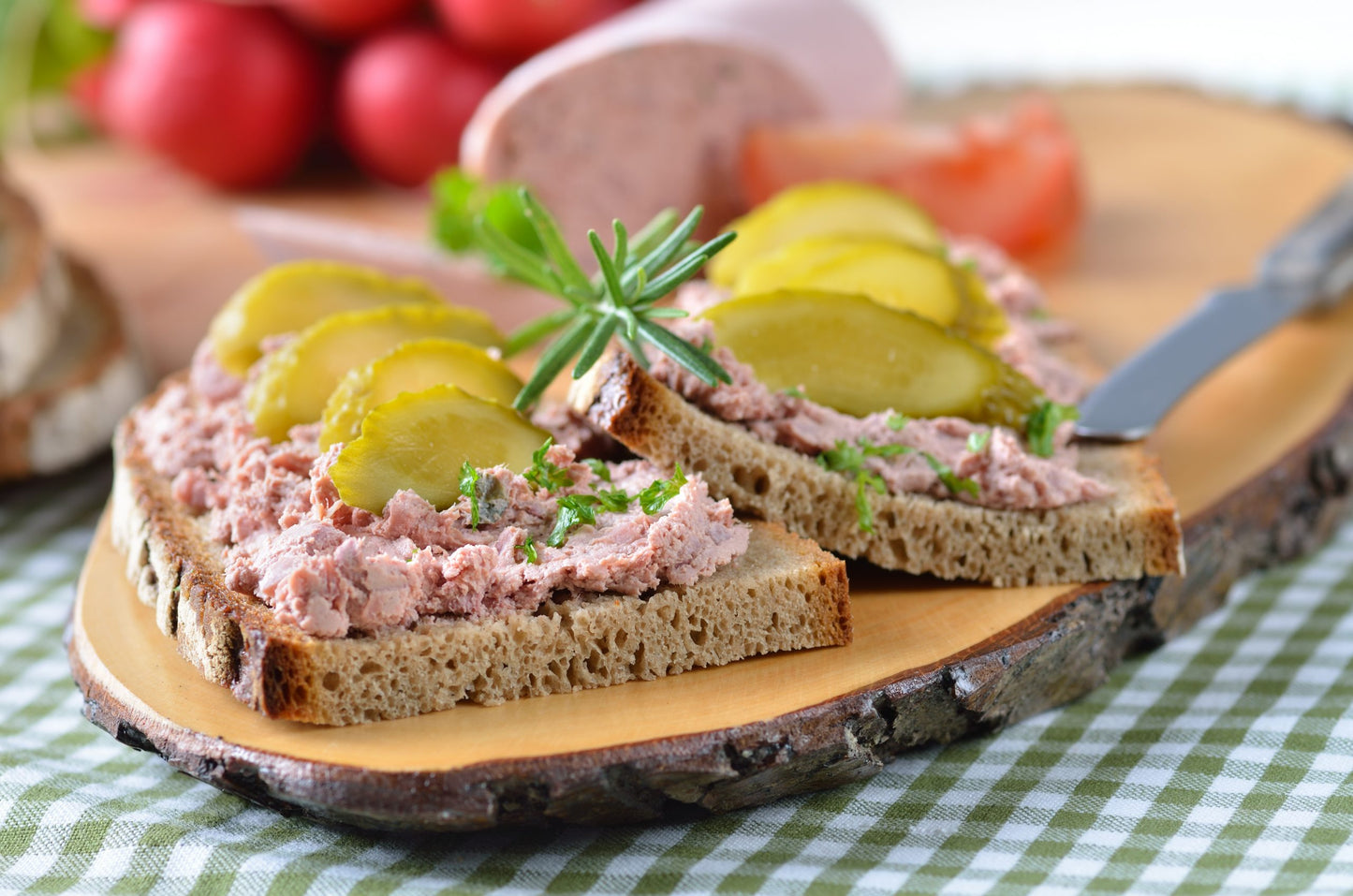 Hausmacher Leberwurst im Stück 140gr