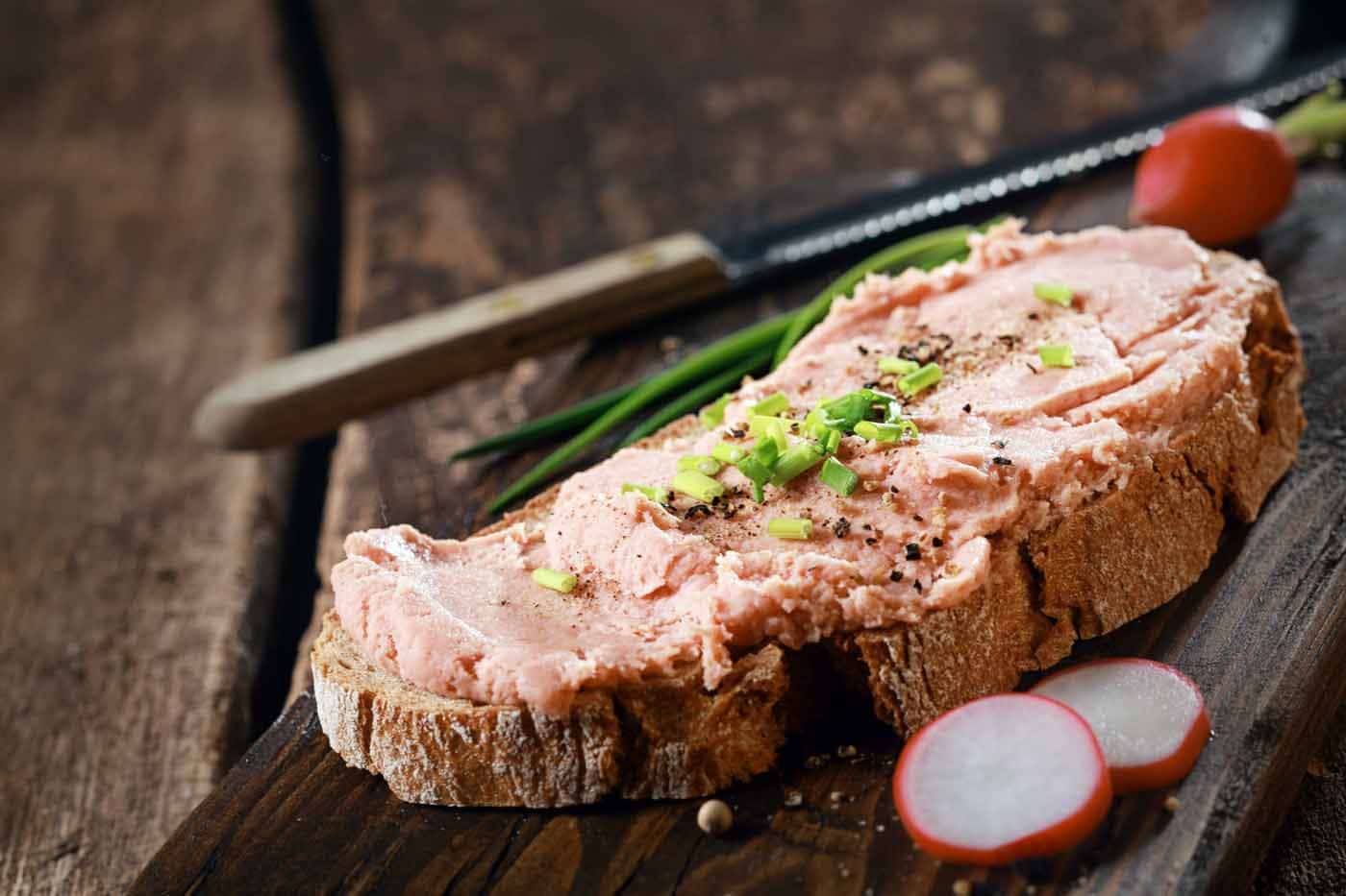 Hausmacher Leberwurst im Stück 140gr